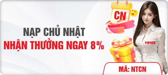 Khuyến mãi nạp chủ nhật